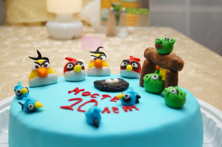 Мой первый Мастичный торт