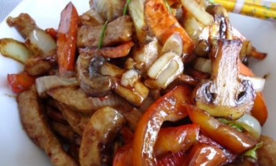 Свинина Cтир фрай