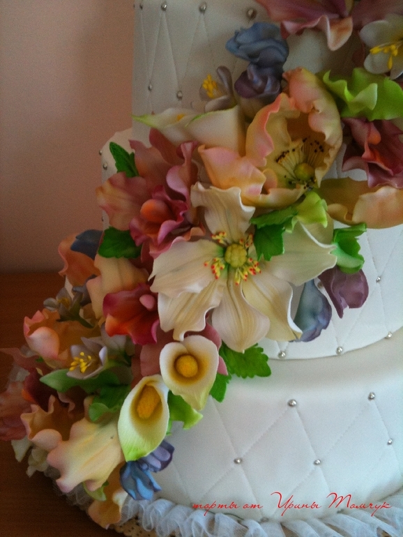 Торт свадебный