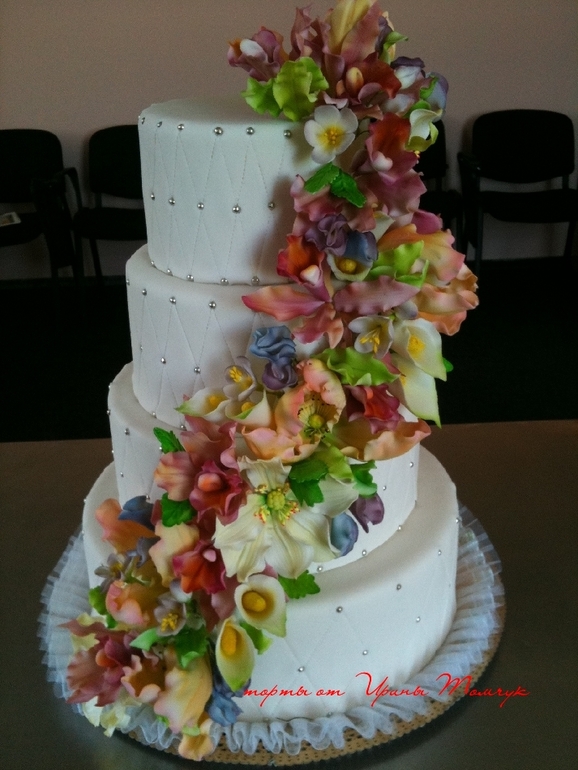 Торт свадебный