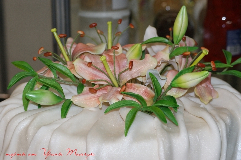 Торт свадебный на выставку