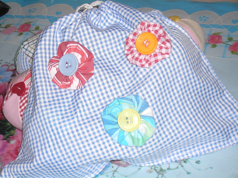 Мячики-тарахтелочки в сумке