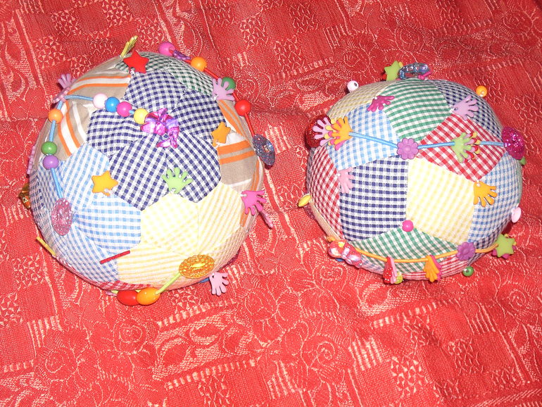 Развивающие мячики