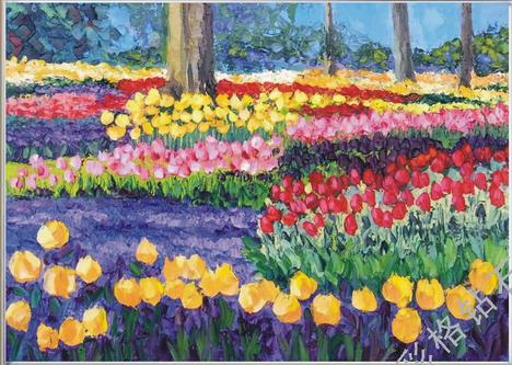 Вышивка наборы DOME, Китайские заводские наборы TIMKEE, наборы вышивка лентами, АЛМАЗНАЯ ТЕХНИКА-мозаика