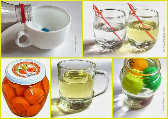 Занятие в Клубе почемучек. Почему вода увеличивает предметы