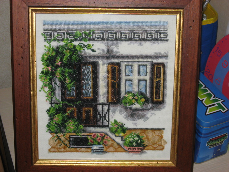 Мои вышивки, то малое что осталось и не раздалось)))