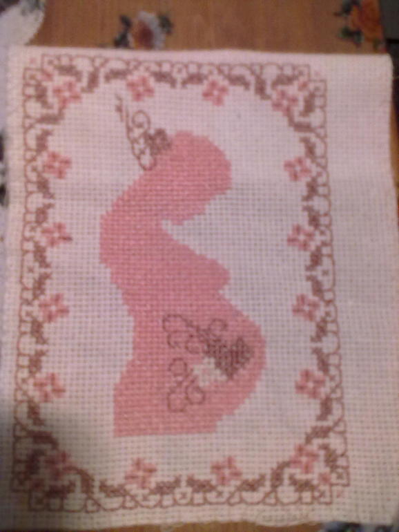 Мои вышивки, то малое что осталось и не раздалось)))