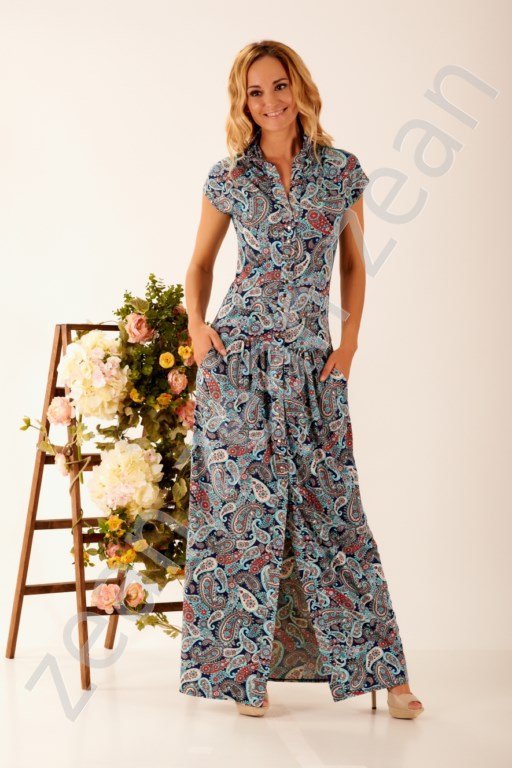 Красивое новое  платье-сарафан размер L 46 Цена 1800