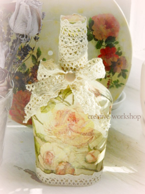 Несколько моих декупажных работ)