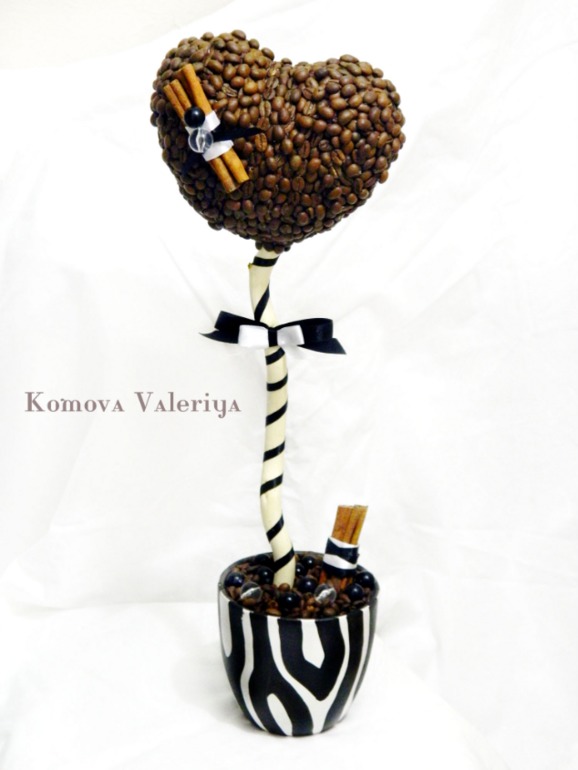 Кофейные топиарии