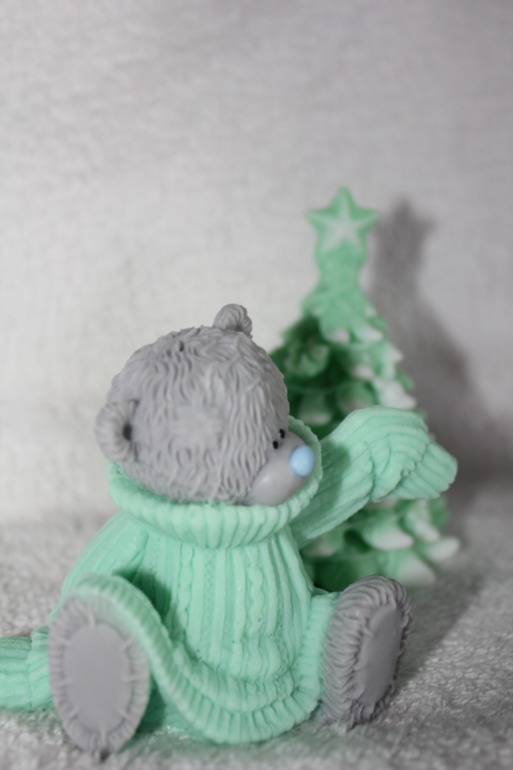 Мыло ручной работы мишки тедди