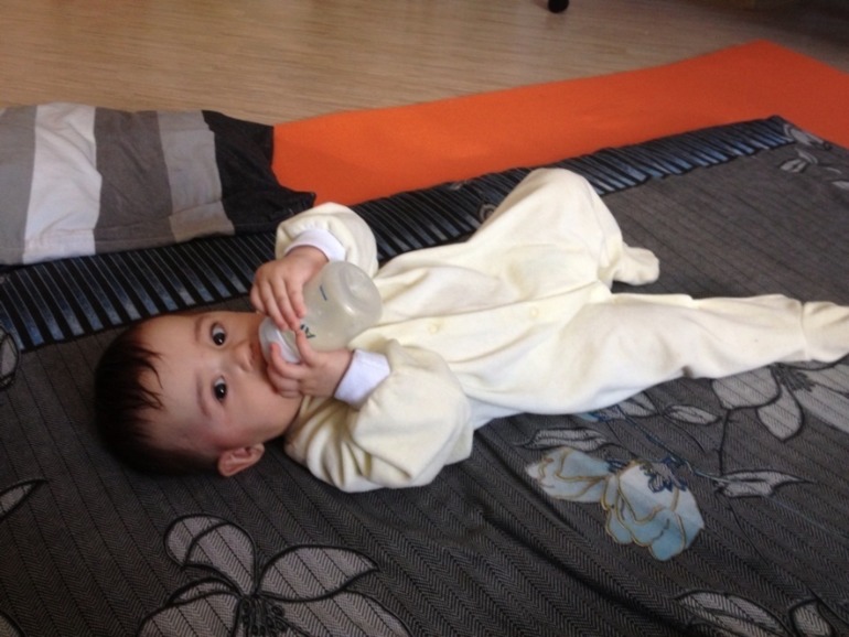 А нам сегодня 7 месяцев!