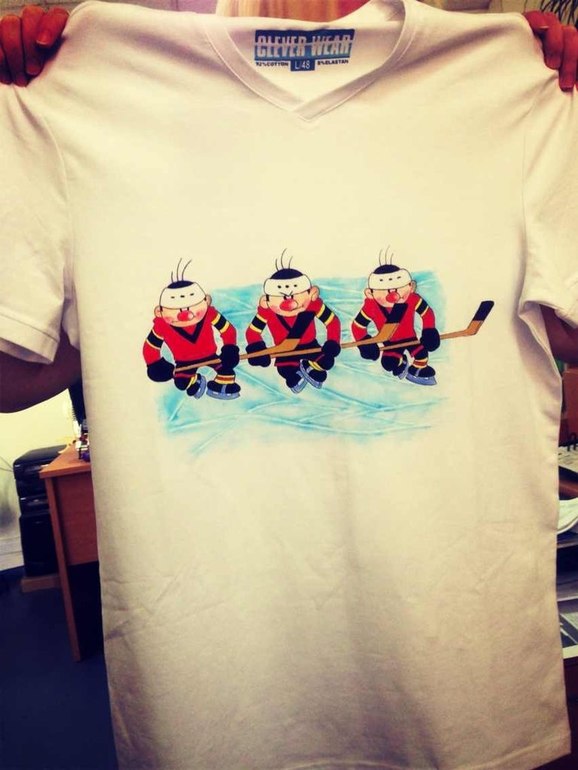 как казаки в хоккей играли)))