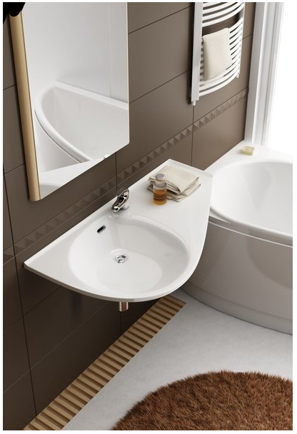 Маленькие ванные комнаты