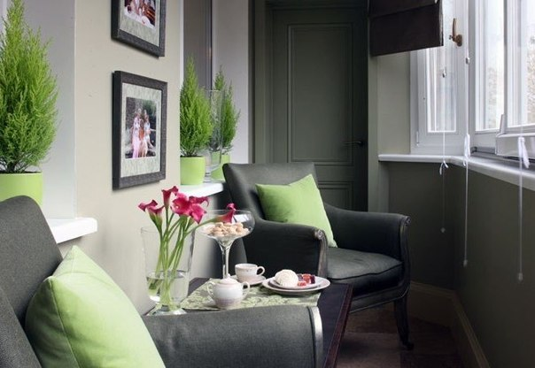 Замечательные идеи для балкона