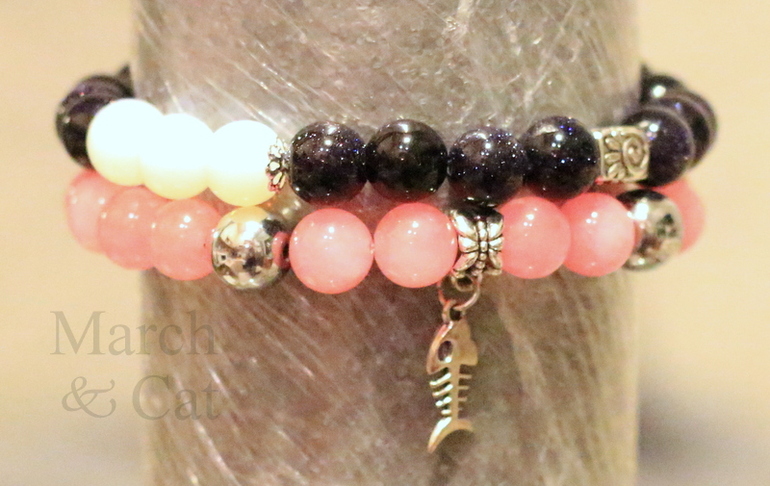 Москва. Распродажа браслетов из натуральных камней. Все по 300р.