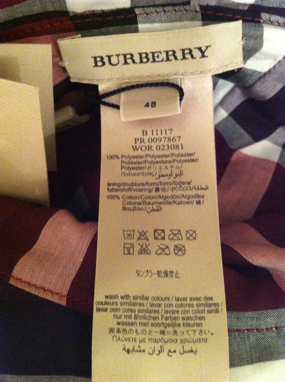 BURBERRY малиново-розовая шапка-колокол 2500 руб.