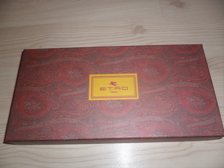 Мужские перчатки Etro Milano (кожа)