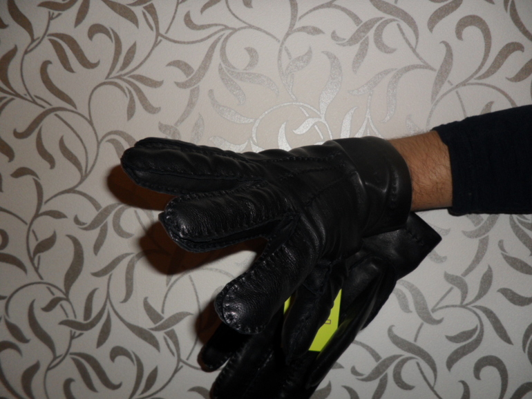 Мужские перчатки Etro Milano (кожа)