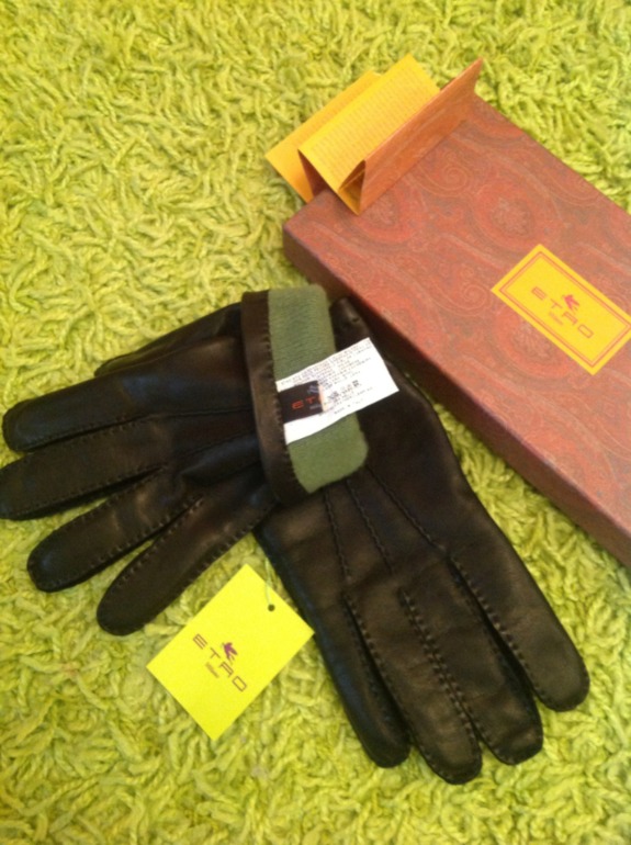 Мужские кожаные перчатки Оригинал