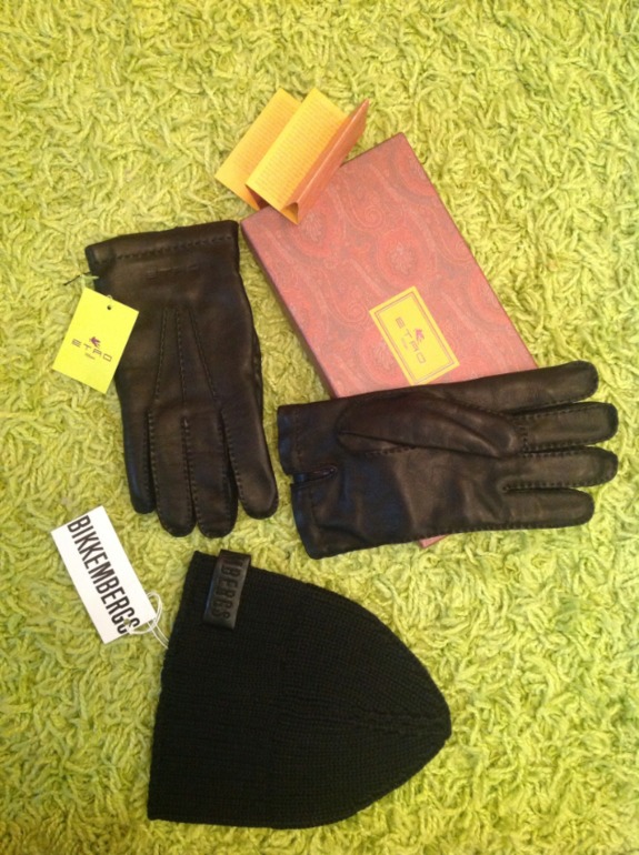 Мужские кожаные перчатки Оригинал