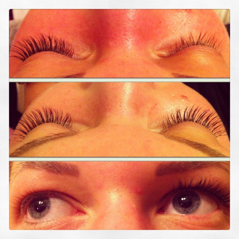 Наращивание по японской технологии (пореснично) 1000р