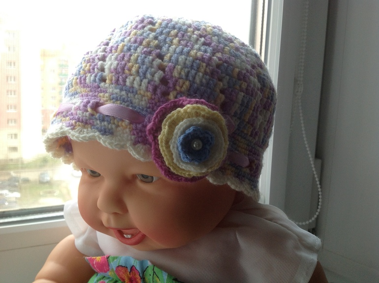 Шапочка на весну-осень или прохладное лето