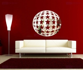 Дизайнерские акриловые зеркала