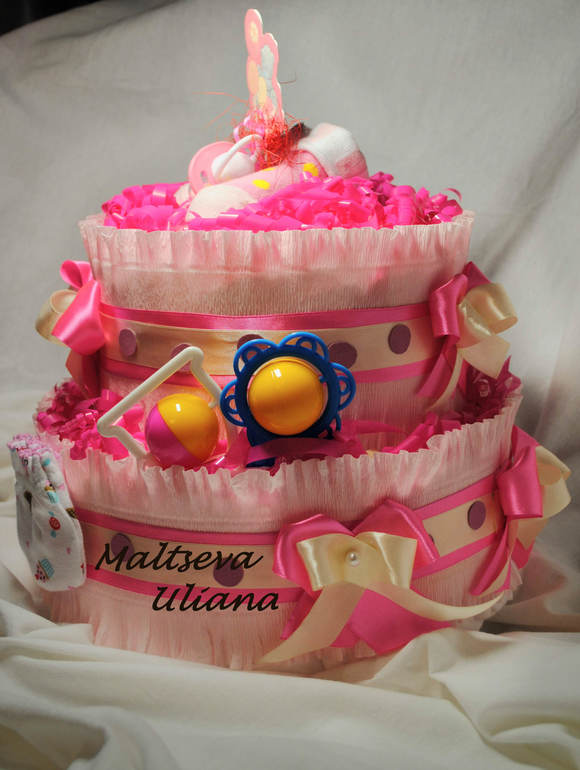 Тортик на рождение малышки