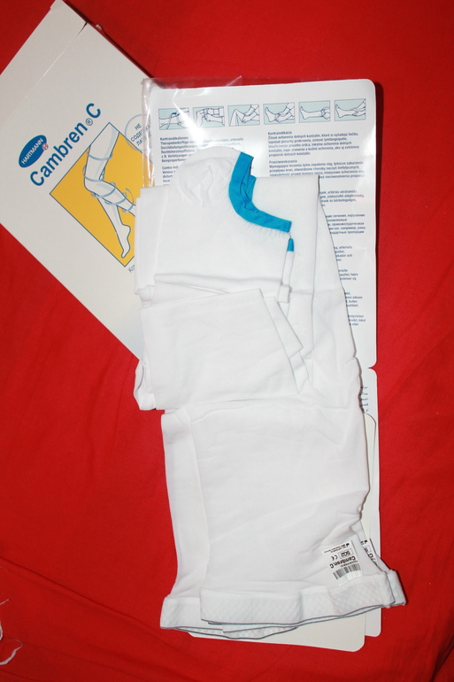 Антитромбозные чулки Hartmann cambren. 900 р.