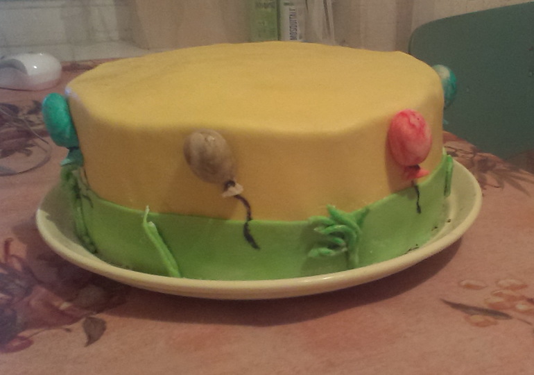 Мои первые тортики :)