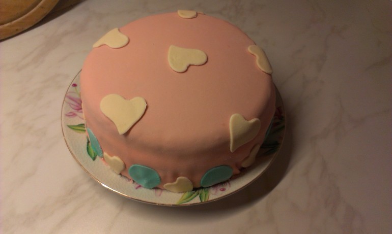 Мои первые тортики :)