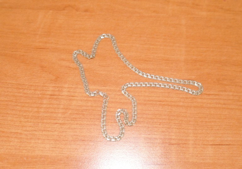 Цепь из серебра 925 пробы