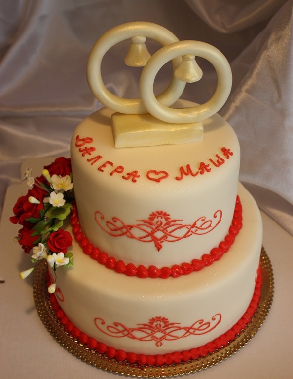 Торт свадебный