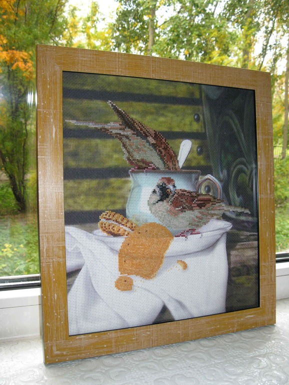 Поцелуй и воробьи