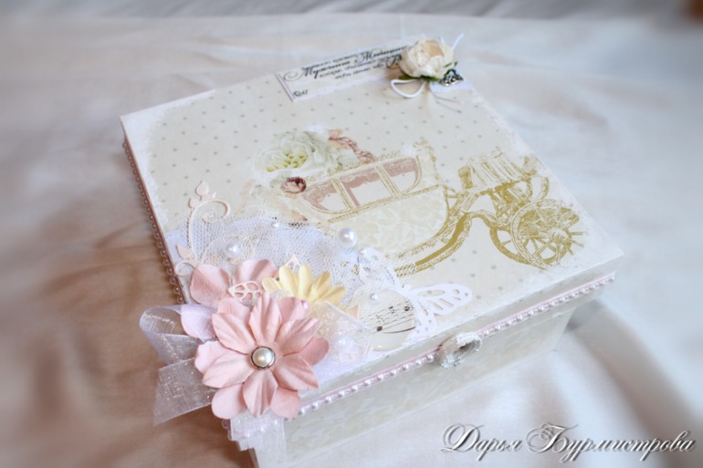 Коробока на свадьбу...