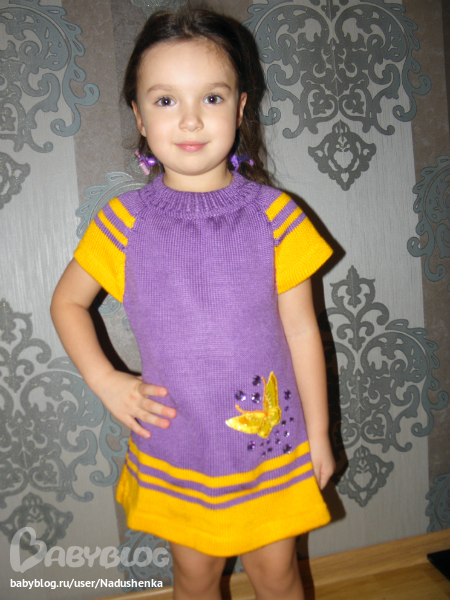 Туника - незаменимая одежда для девочки в детском саду.