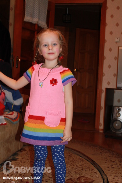 Туника - незаменимая одежда для девочки в детском саду.