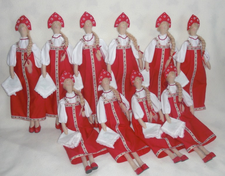 Russian Suvenir в стиле Тильда (обновленная версия)!