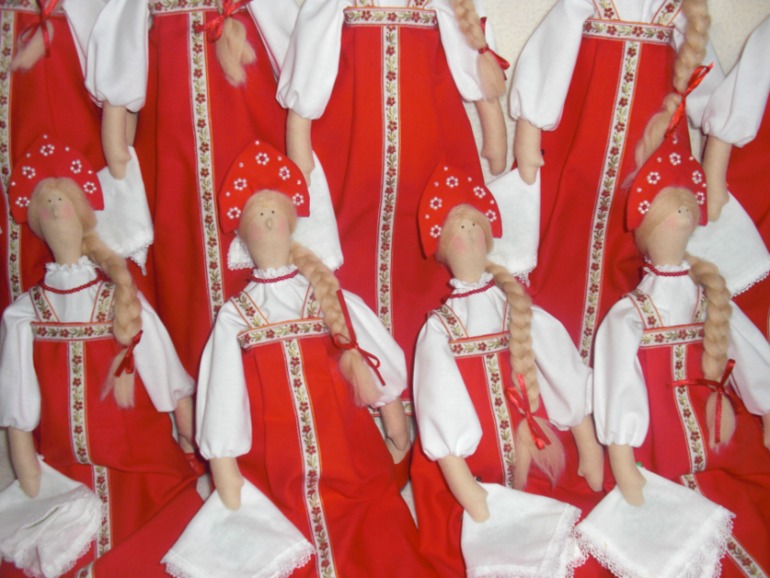 Russian Suvenir в стиле Тильда (обновленная версия)!