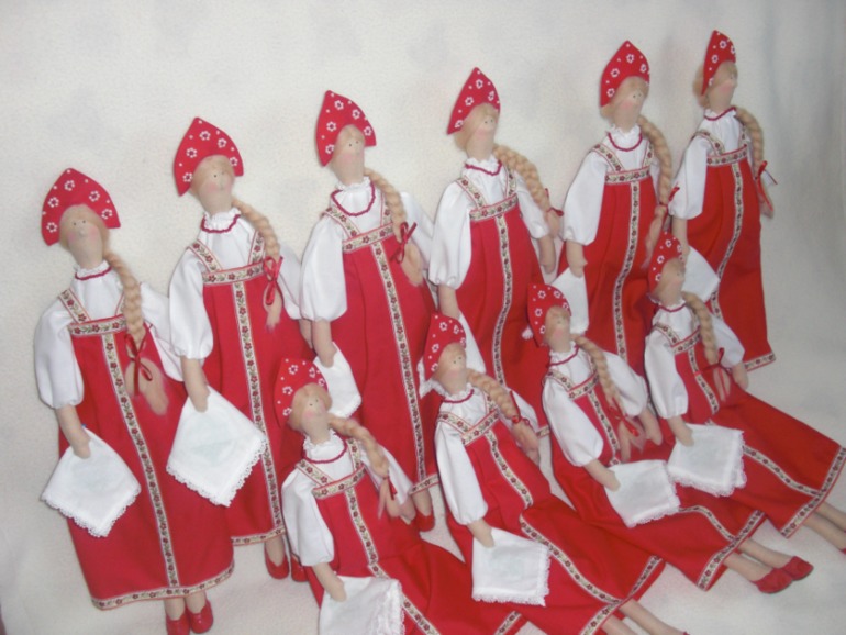 Russian Suvenir в стиле Тильда (обновленная версия)!