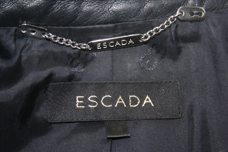 Кожаные куртка ***ESCADA*** 1-ая линия. Как новая!!!!