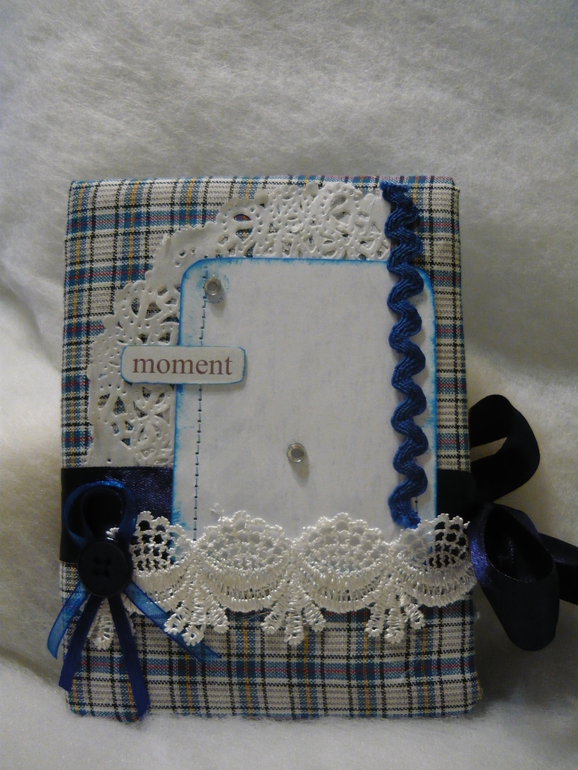 переделка обложки на готовом блокноте....