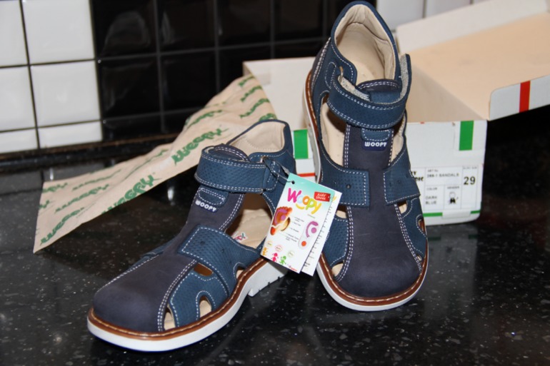 Пристраиваю закрытые сандалики Woopy Orthopedic, размер 29.