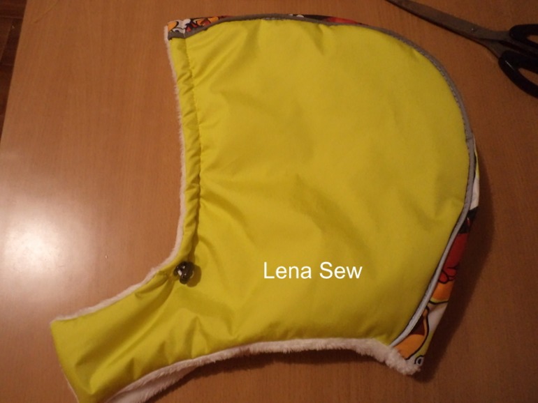 МК Комбинезон тёплый с удлинённой застёжкой Часть 5 заключительная