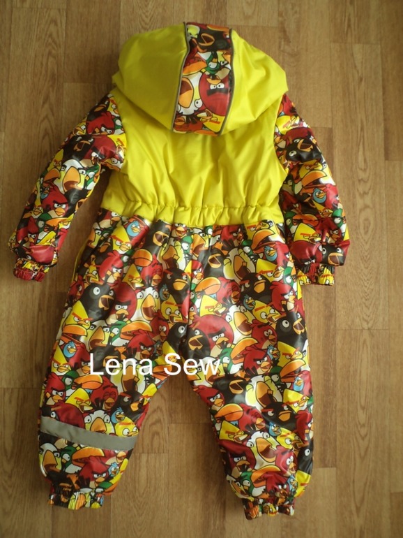 МК Комбинезон тёплый с удлинённой застёжкой Часть 5 заключительная