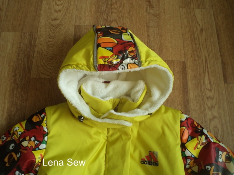 МК Комбинезон тёплый с удлинённой застёжкой Часть 5 заключительная