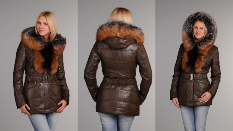 Кожаные куртки и пуховики!Налетай!Новая зимняя коллекция!