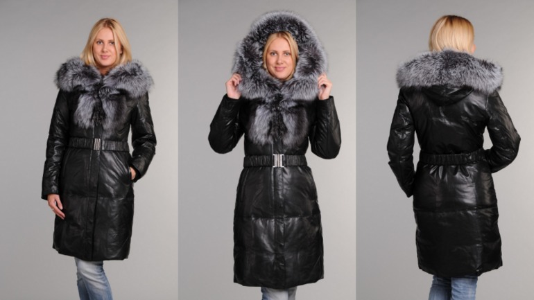 Кожаные куртки и пуховики!Налетай!Новая зимняя коллекция!