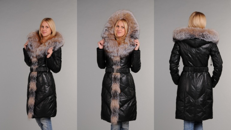 Кожаные куртки и пуховики!Налетай!Новая зимняя коллекция!